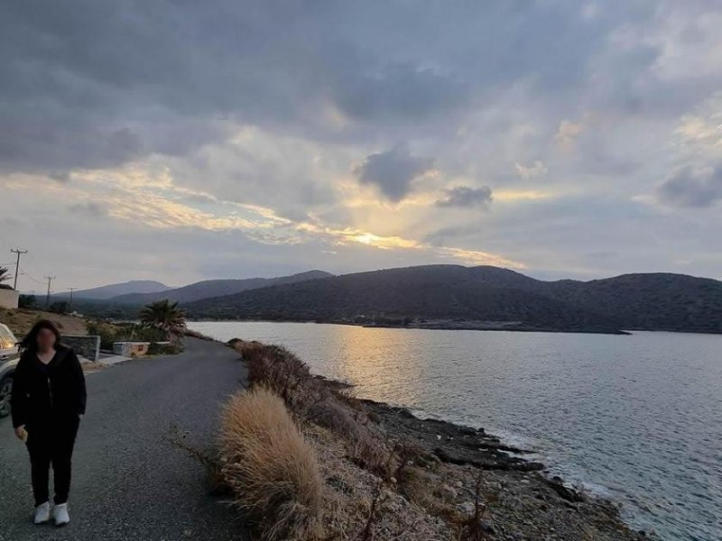 Tholos Baugrundstück direkt am Meer, Mirabello-Bucht, Nordostkreta Grundstück kaufen